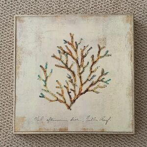 Coral wall art